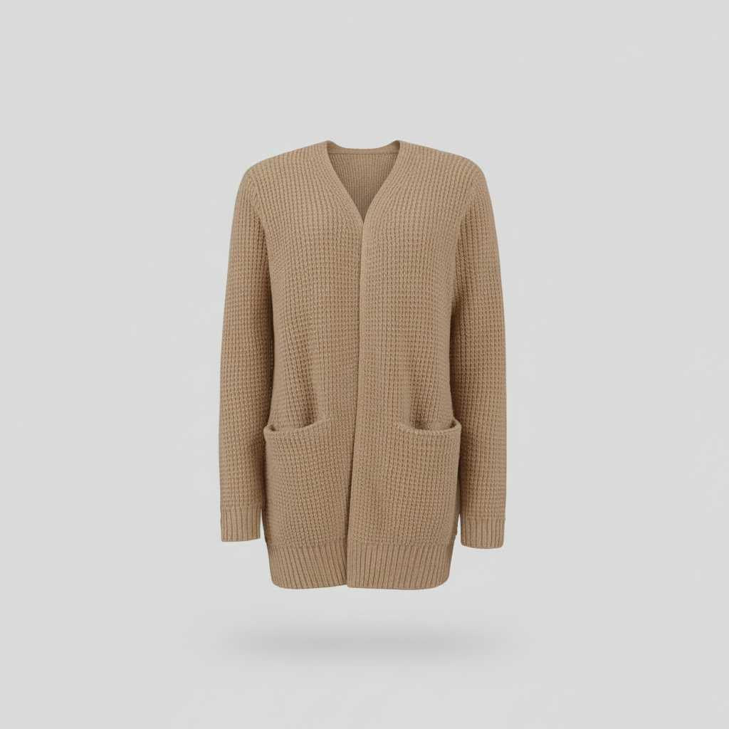 Cárdigan Largo Mujer | Chaqueta de Punto Elegante y Cómoda