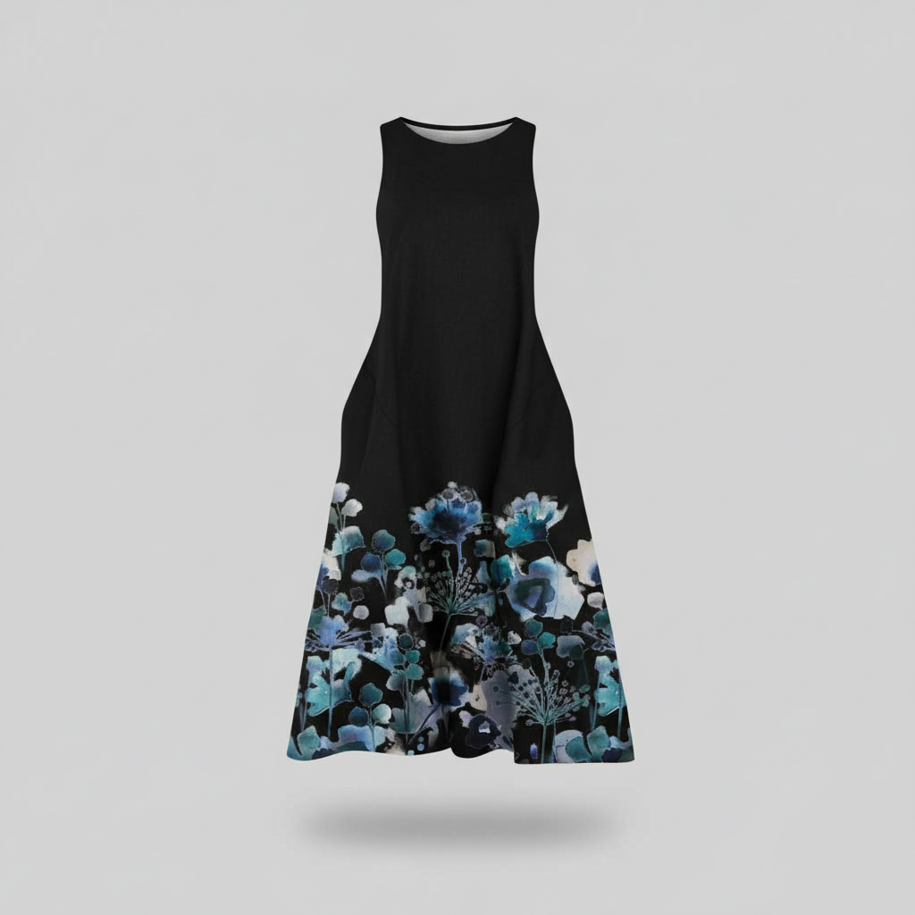 Vestido Floral de Verano | Midi para Mujer