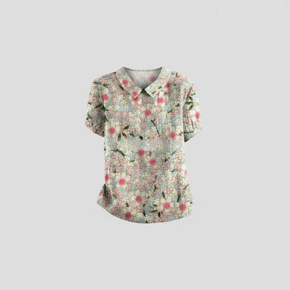 Blusa Floral Vintage | Blusa Mujer Casual