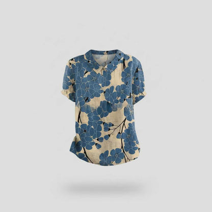 Blusa Floral Vintage | Blusa Mujer Casual