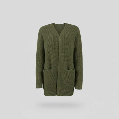 Cárdigan Largo Mujer | Chaqueta de Punto Elegante y Cómoda