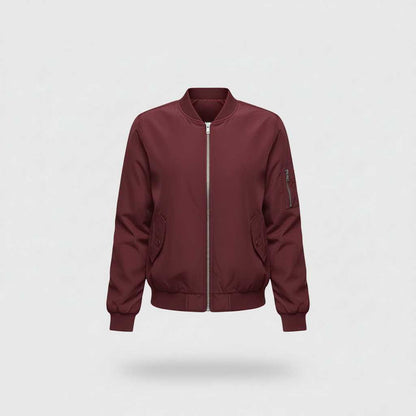 Cazadora Bomber Corta Mujer | Chaqueta Casual Deportiva