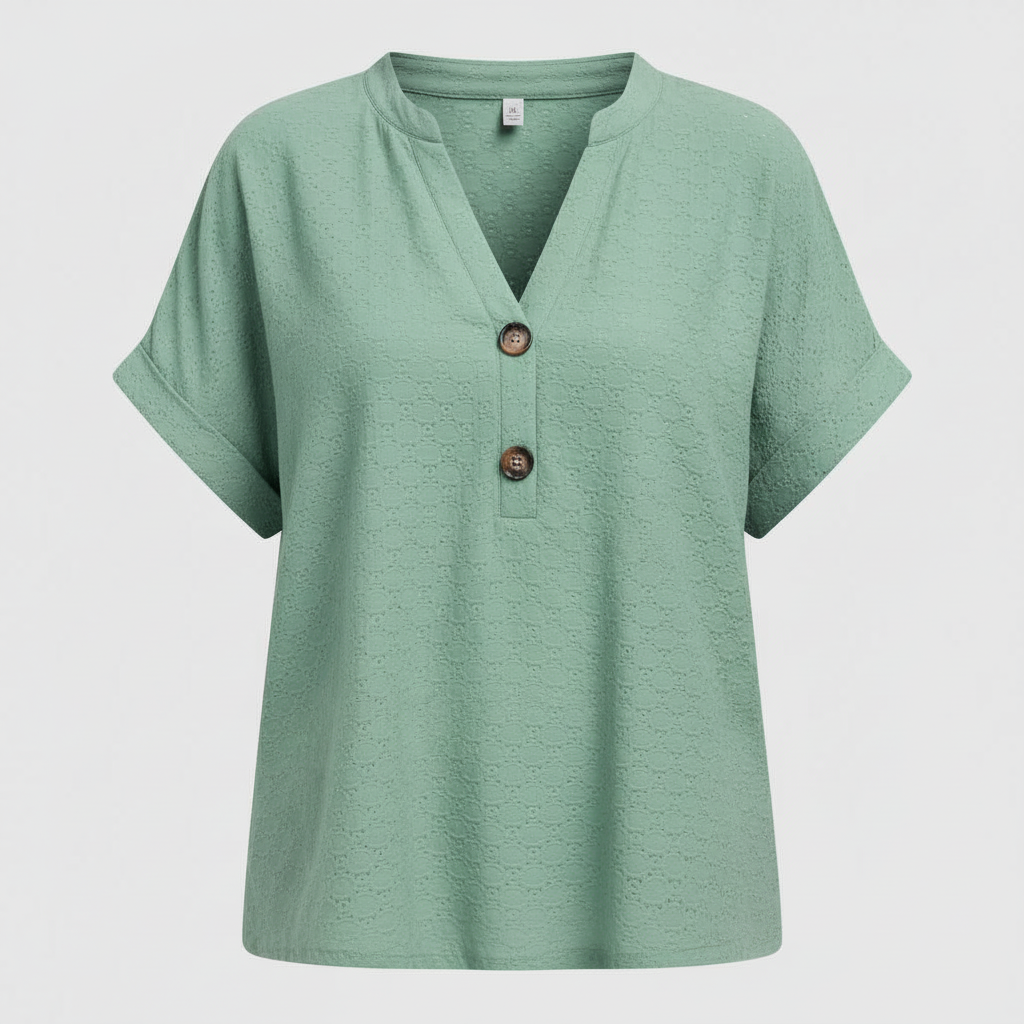 Top Deportivo Mujer Cuello en V | Camisetas Mujer Casual