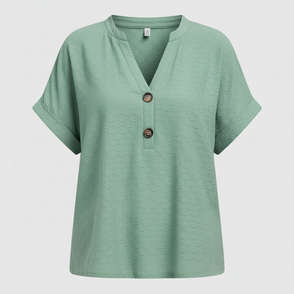 Top Deportivo Mujer Cuello en V | Camisetas Mujer Casual