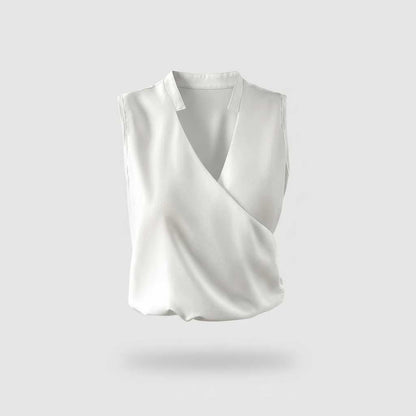 Top Veraniego Escote en V | Tops Verano Casual para Mujer