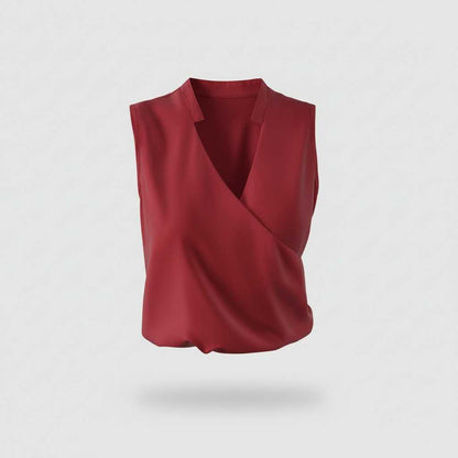 Top Veraniego Escote en V | Tops Verano Casual para Mujer