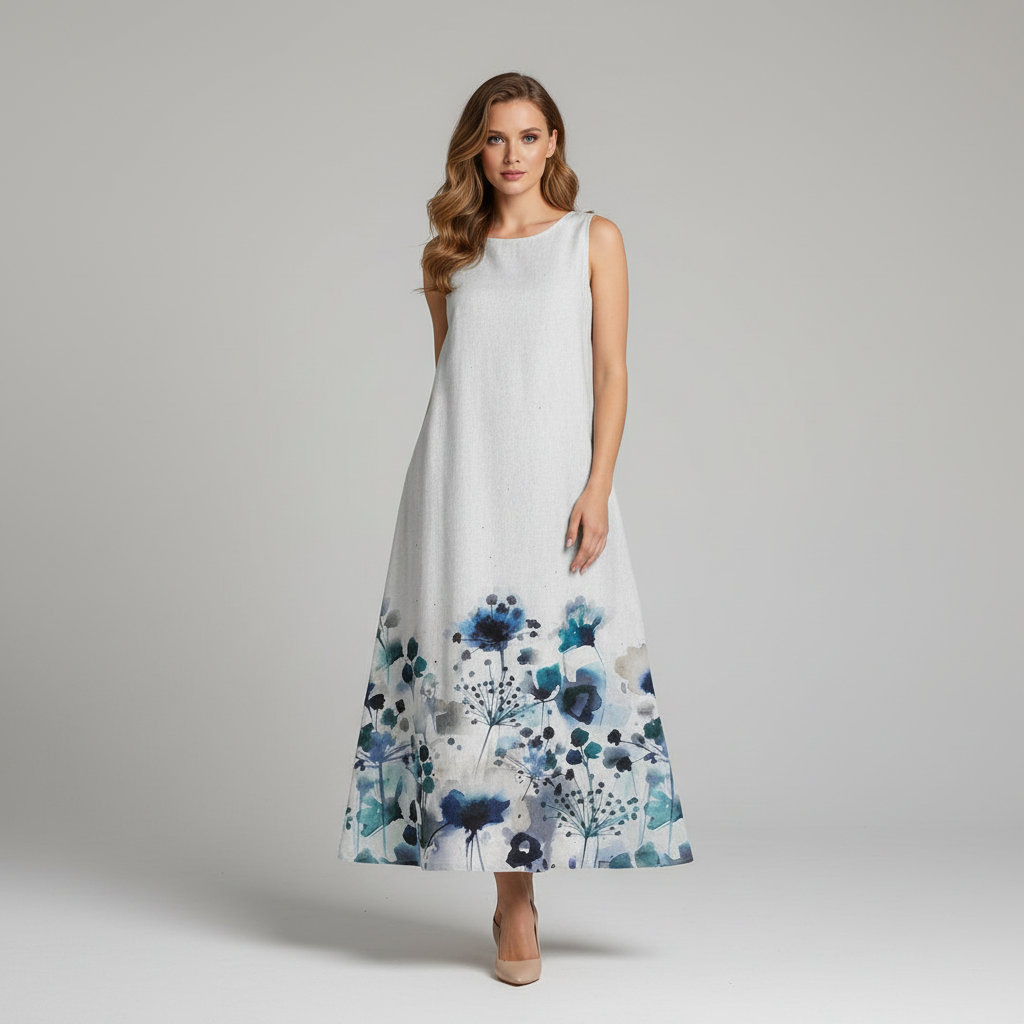 Vestido Floral de Verano | Midi para Mujer
