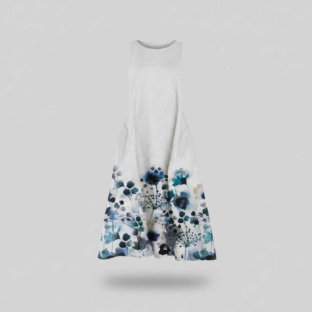 Vestido Floral de Verano | Midi para Mujer