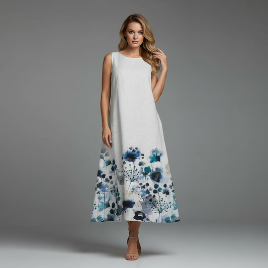 Vestido Floral de Verano | Midi para Mujer