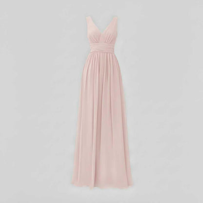 Vestido Maxi Sin Mangas Cuello en V | Moda Femenina