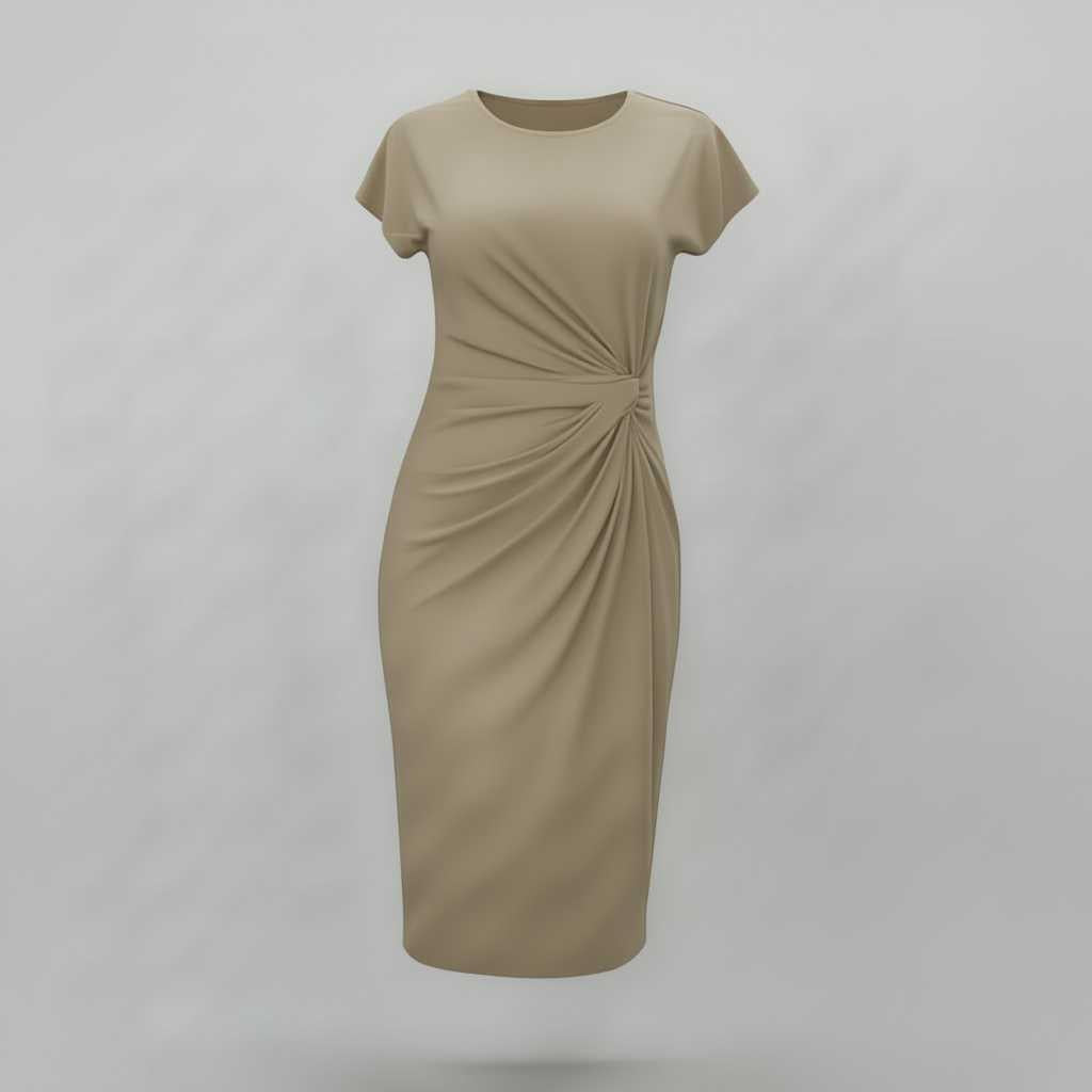 Vestido Midi Elegante para Mujer | Moda Profesional