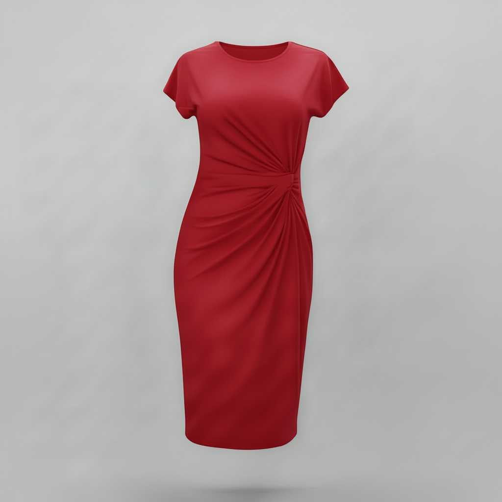Vestido Midi Elegante para Mujer | Moda Profesional