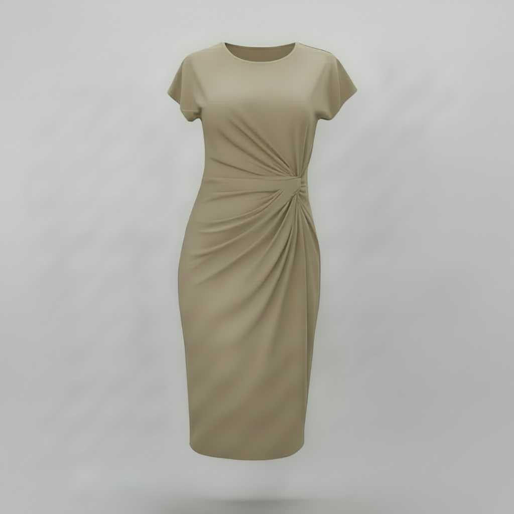 Vestido Midi Elegante para Mujer | Moda Profesional