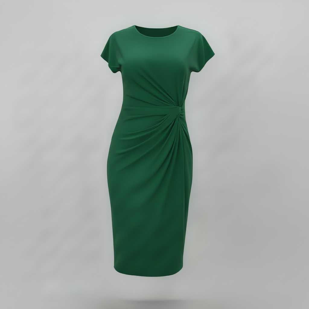 Vestido Midi Elegante para Mujer | Moda Profesional