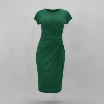 Vestido Midi Elegante para Mujer | Moda Profesional