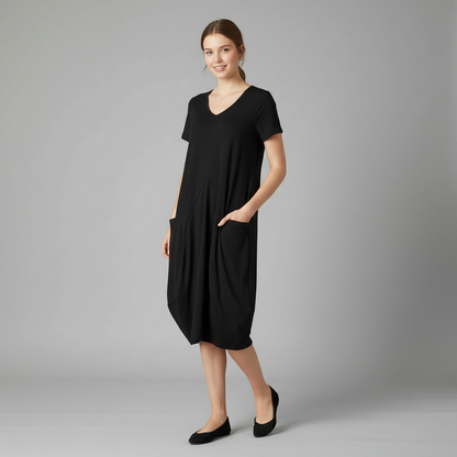 Vestido de Verano Holgado Midi | Vestido de Mujer Casual