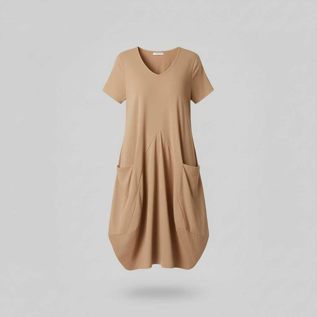 Vestido de Verano Holgado Midi | Vestido de Mujer Casual