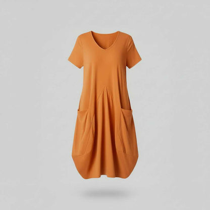 Vestido de Verano Holgado Midi | Vestido de Mujer Casual