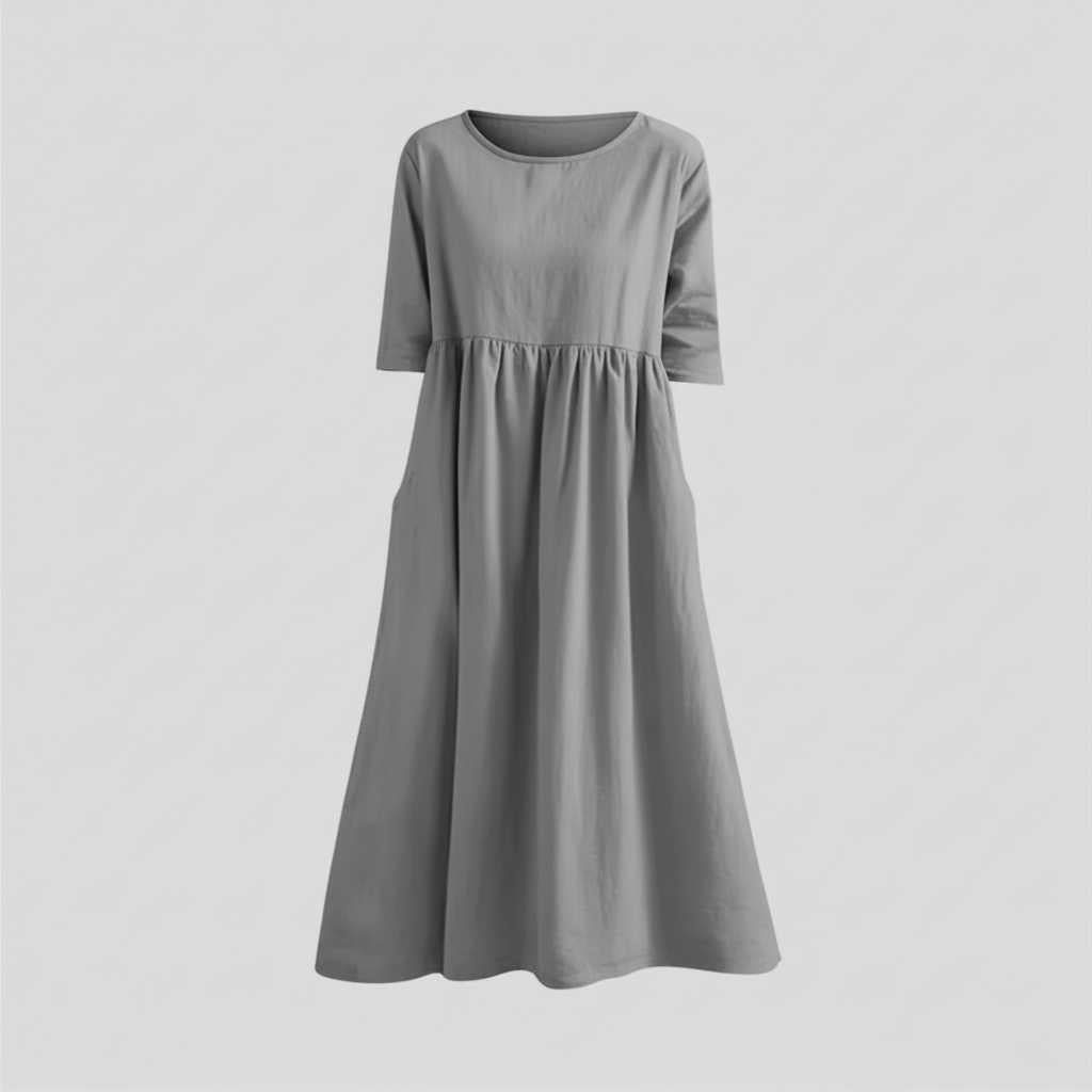 Vestido de Verano Holgado | Vestido de Mujer Midi