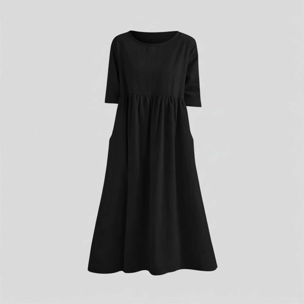 Vestido de Verano Holgado | Vestido de Mujer Midi