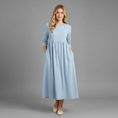Vestido de Verano Holgado | Vestido de Mujer Midi