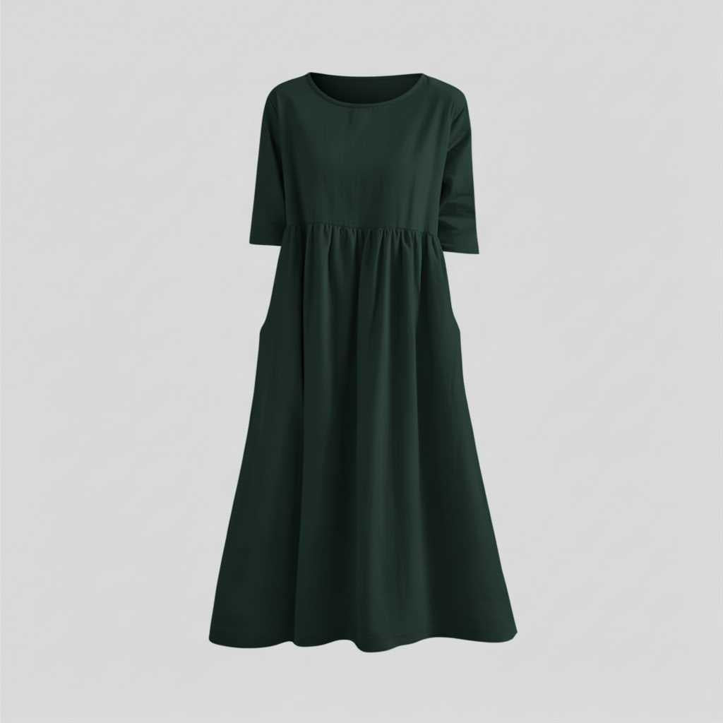 Vestido de Verano Holgado | Vestido de Mujer Midi