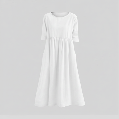 Vestido de Verano Holgado | Vestido de Mujer Midi